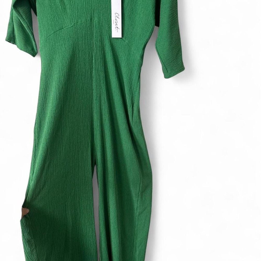 Emerald Green Closet London jumpsuit